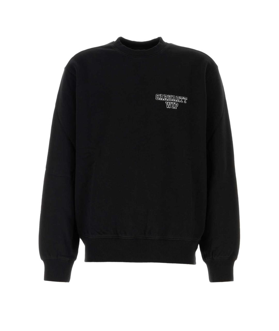 CARHARTT WIP Черный хлопковый джемпер / свитер, фото 1