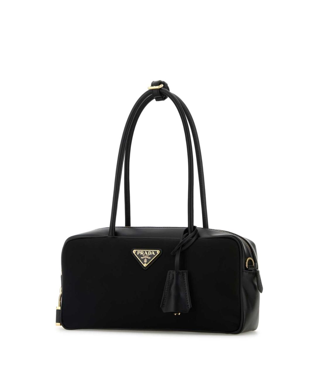 PRADA Черная синтетическая сумка тоут, фото 2
