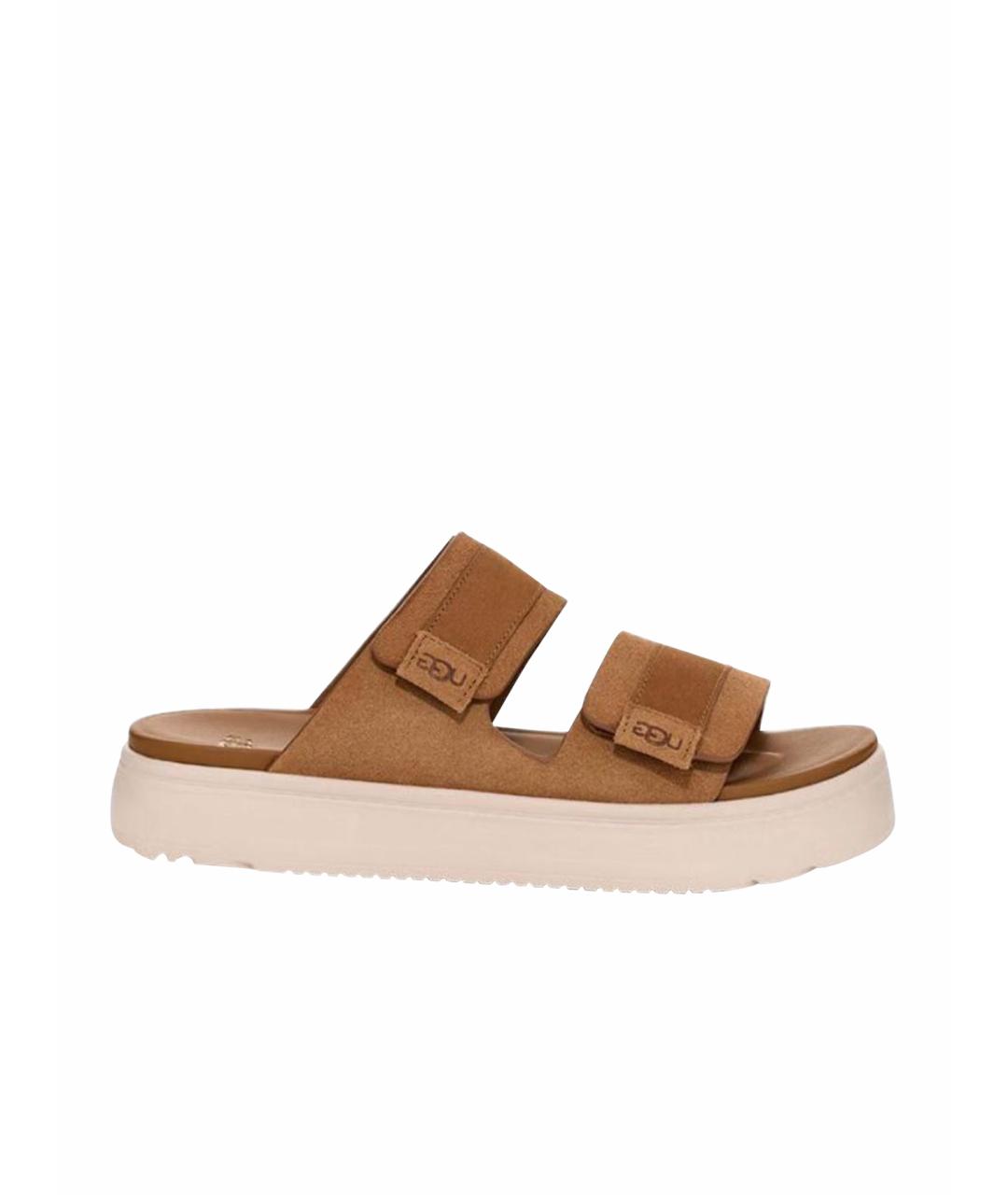 UGG AUSTRALIA Коричневые сандалии, фото 1