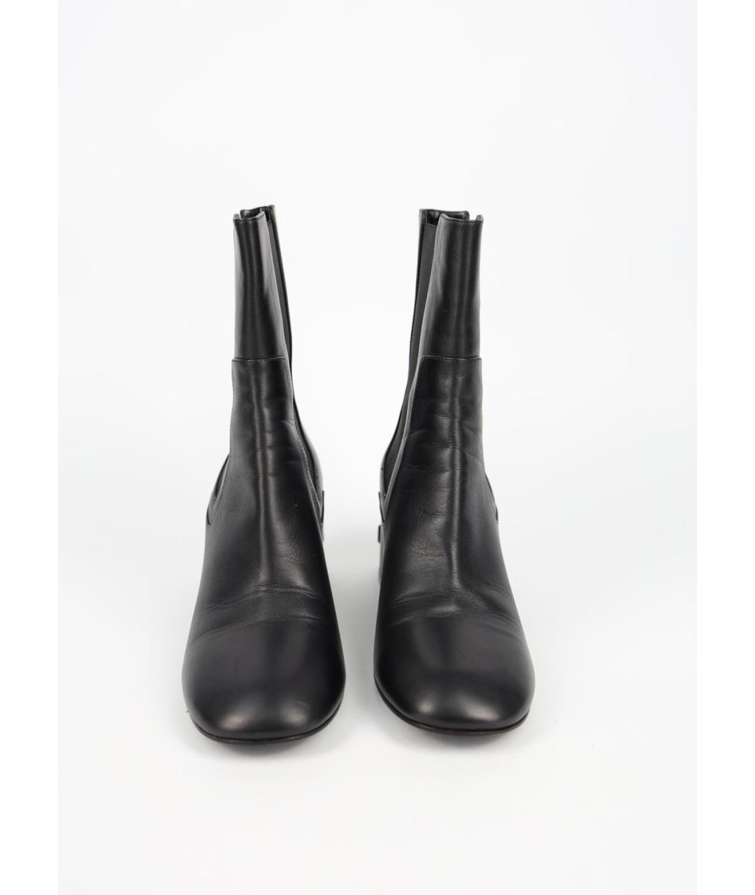 CASADEI Черные кожаные ботильоны, фото 2
