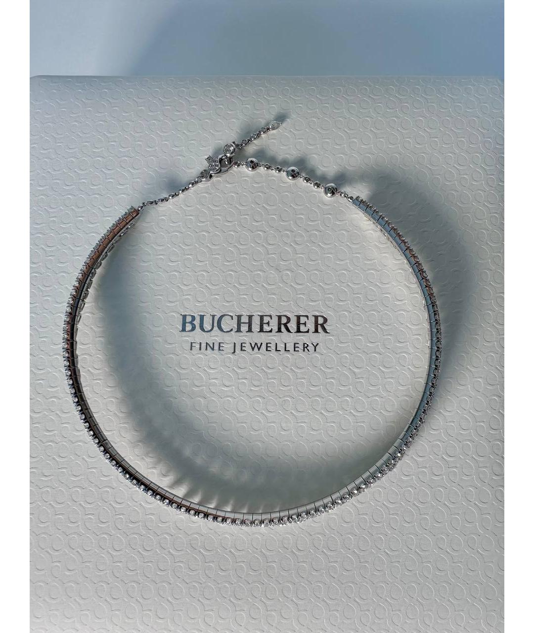BOUCHERON Серебряное колье из белого золота, фото 6