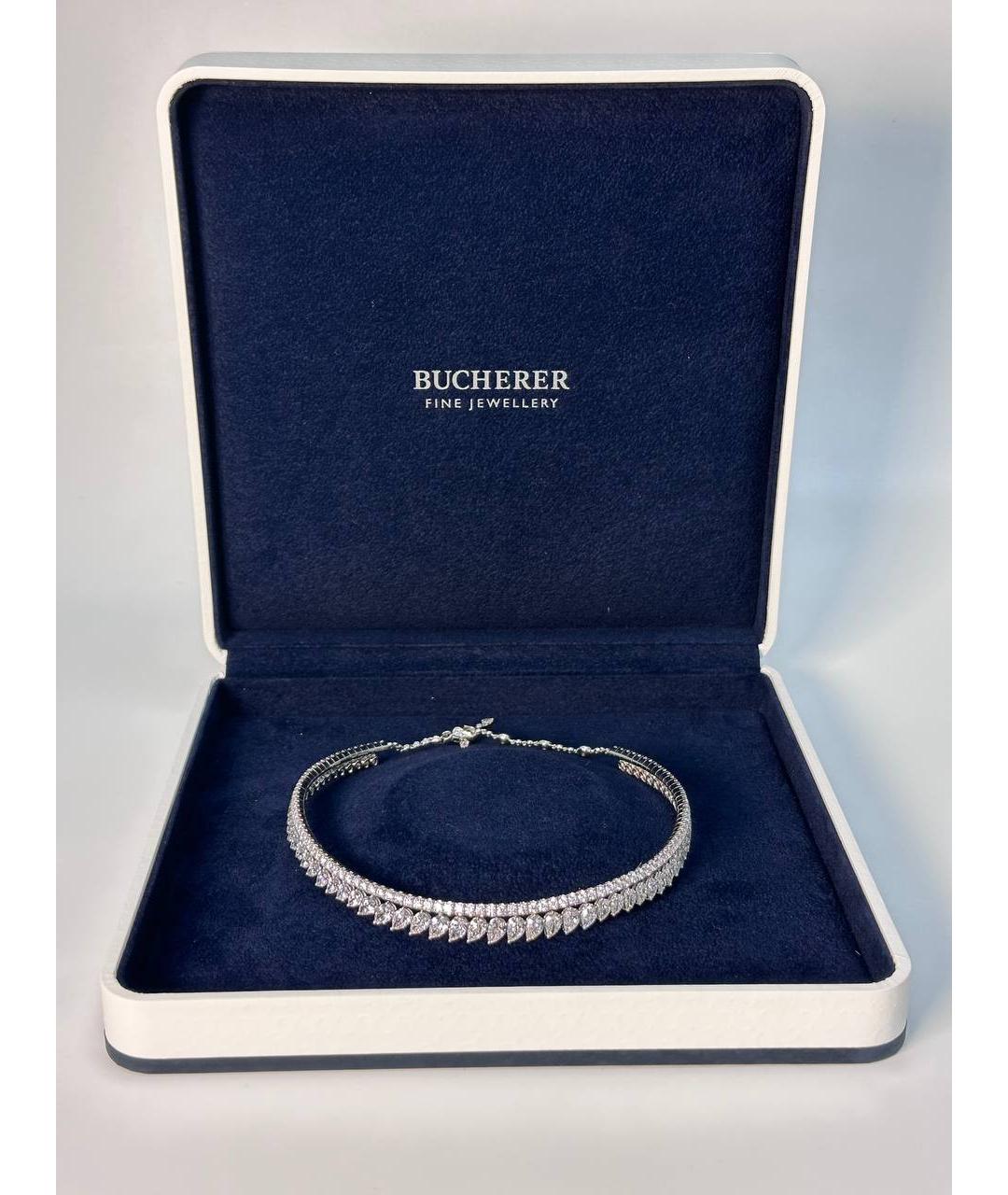 BOUCHERON Серебряное колье из белого золота, фото 2