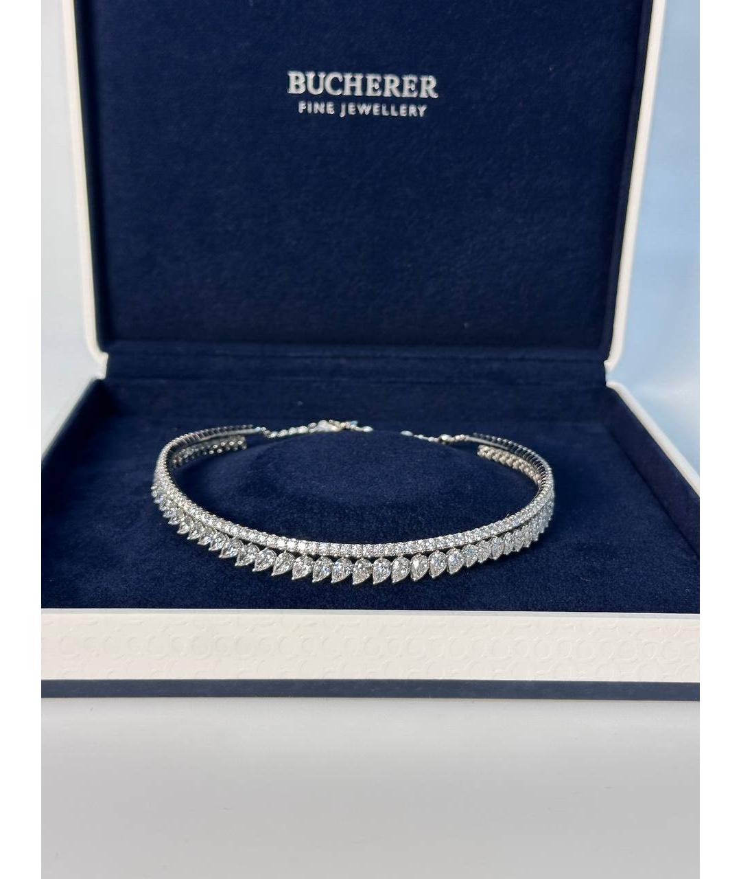 BOUCHERON Серебряное колье из белого золота, фото 8