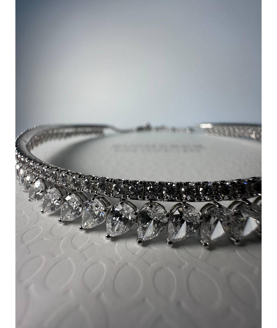 BOUCHERON Серебряное колье из белого золота, фото 7