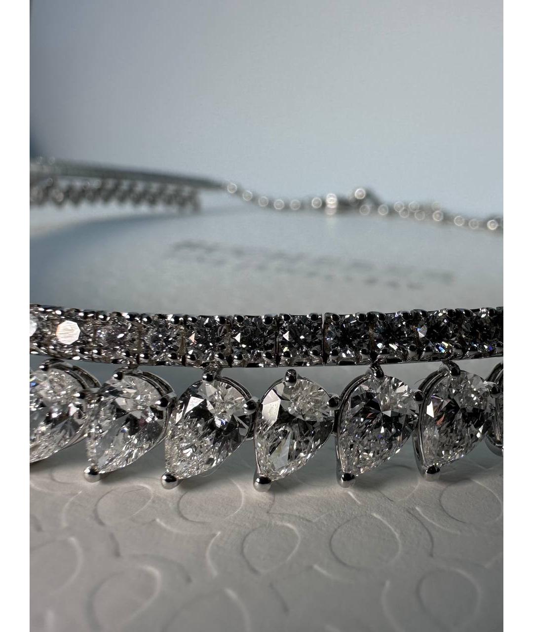 BOUCHERON Серебряное колье из белого золота, фото 5
