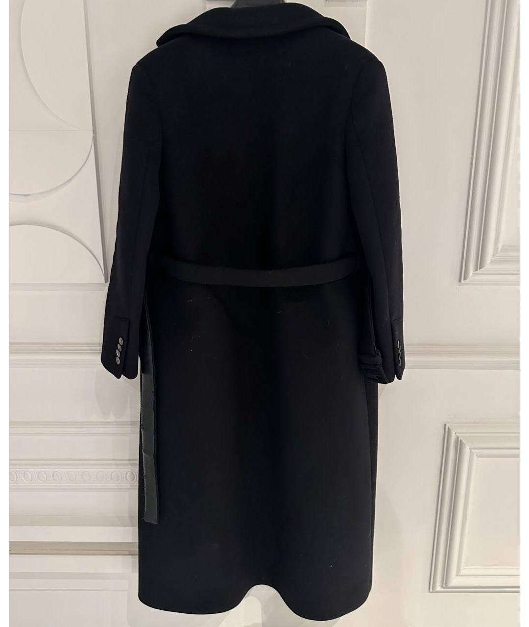 OFF-WHITE Черное пальто, фото 6