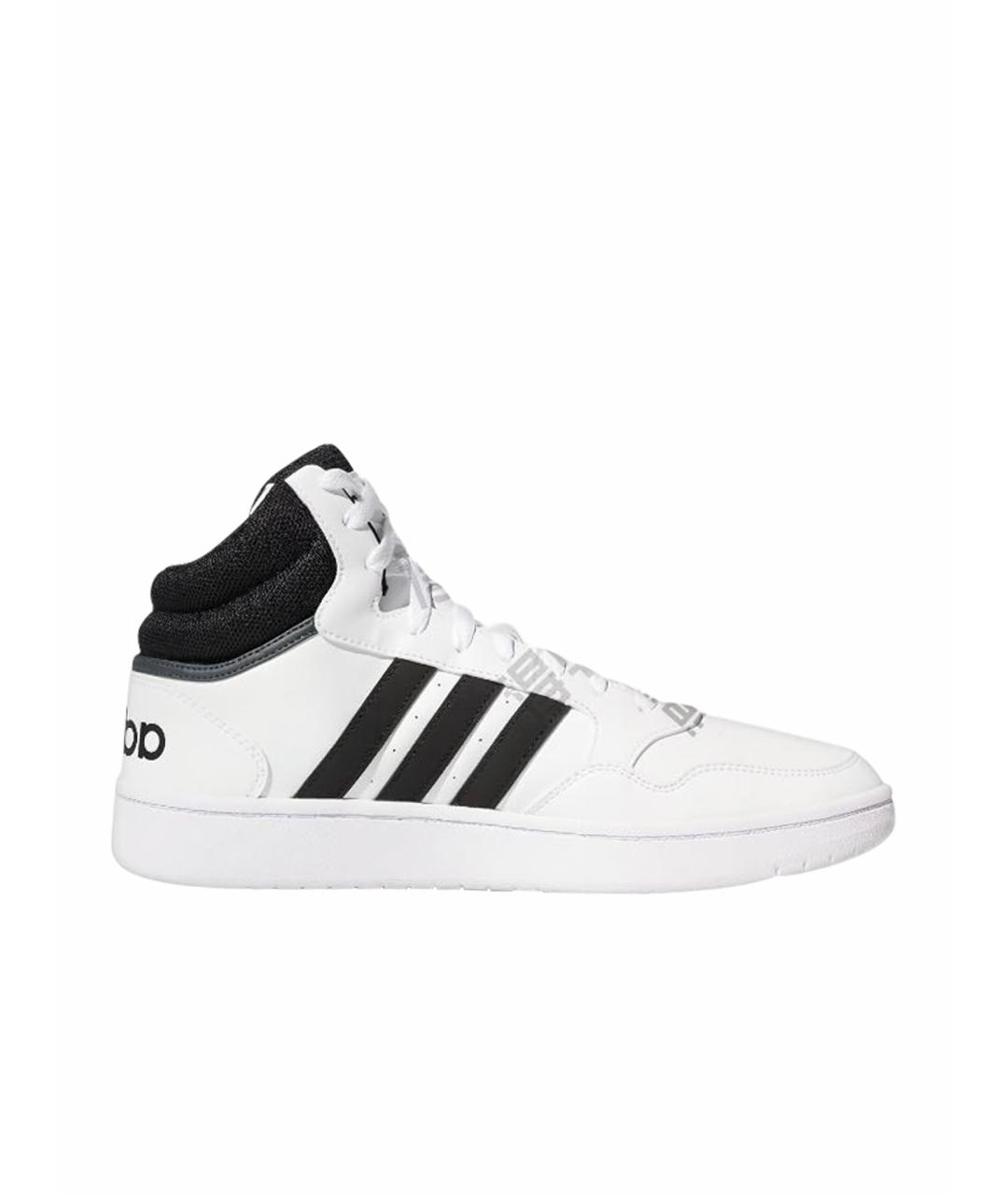 ADIDAS Белые кожаные кроссовки, фото 1