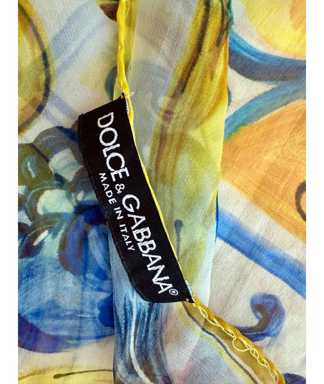 DOLCE&GABBANA Мульти платок, фото 2