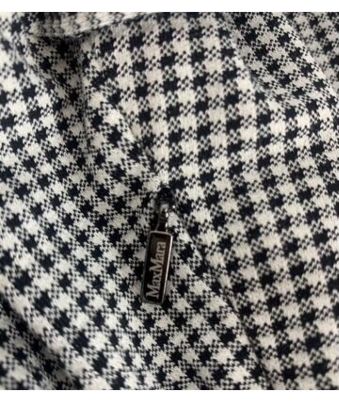 MAX MARA Серое хлопко-эластановое повседневное платье, фото 4