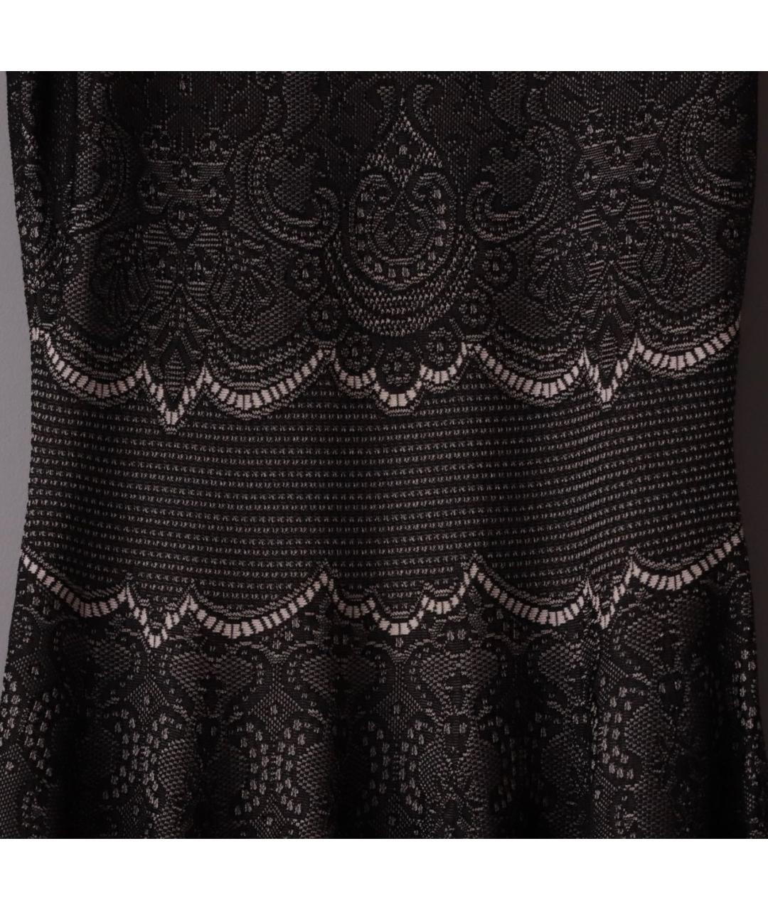ALEXANDER MCQUEEN Мульти вискозное коктейльное платье, фото 6