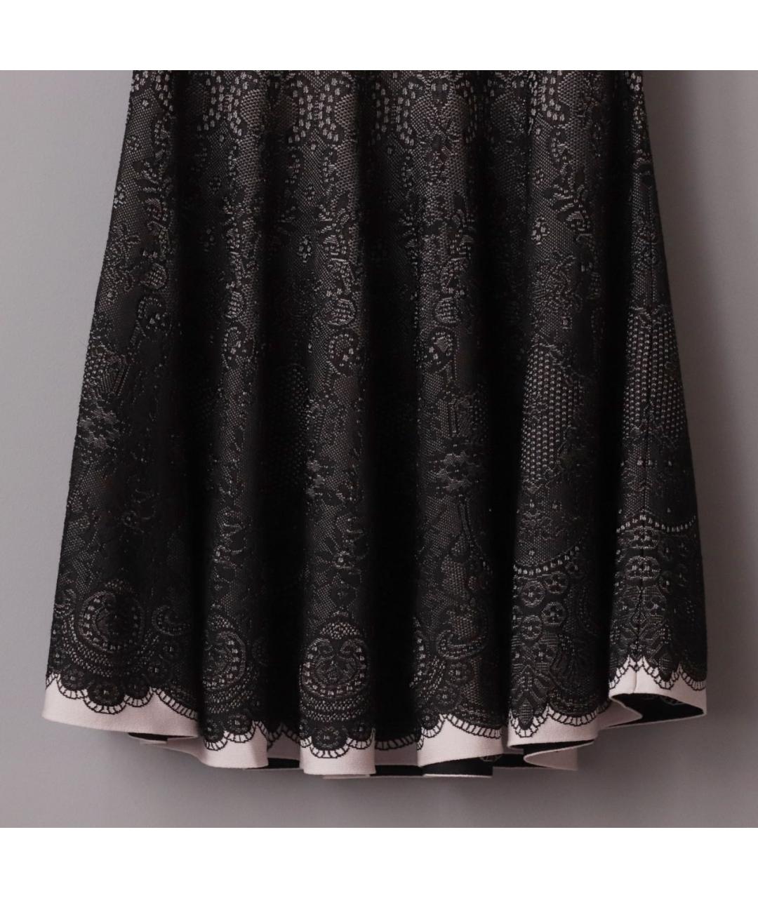 ALEXANDER MCQUEEN Мульти вискозное коктейльное платье, фото 5