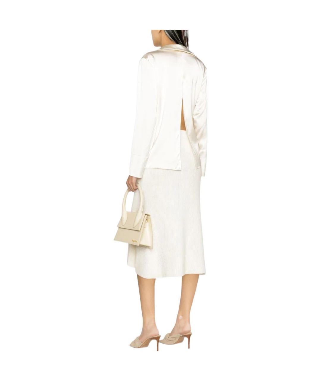 JACQUEMUS Белая рубашка, фото 3