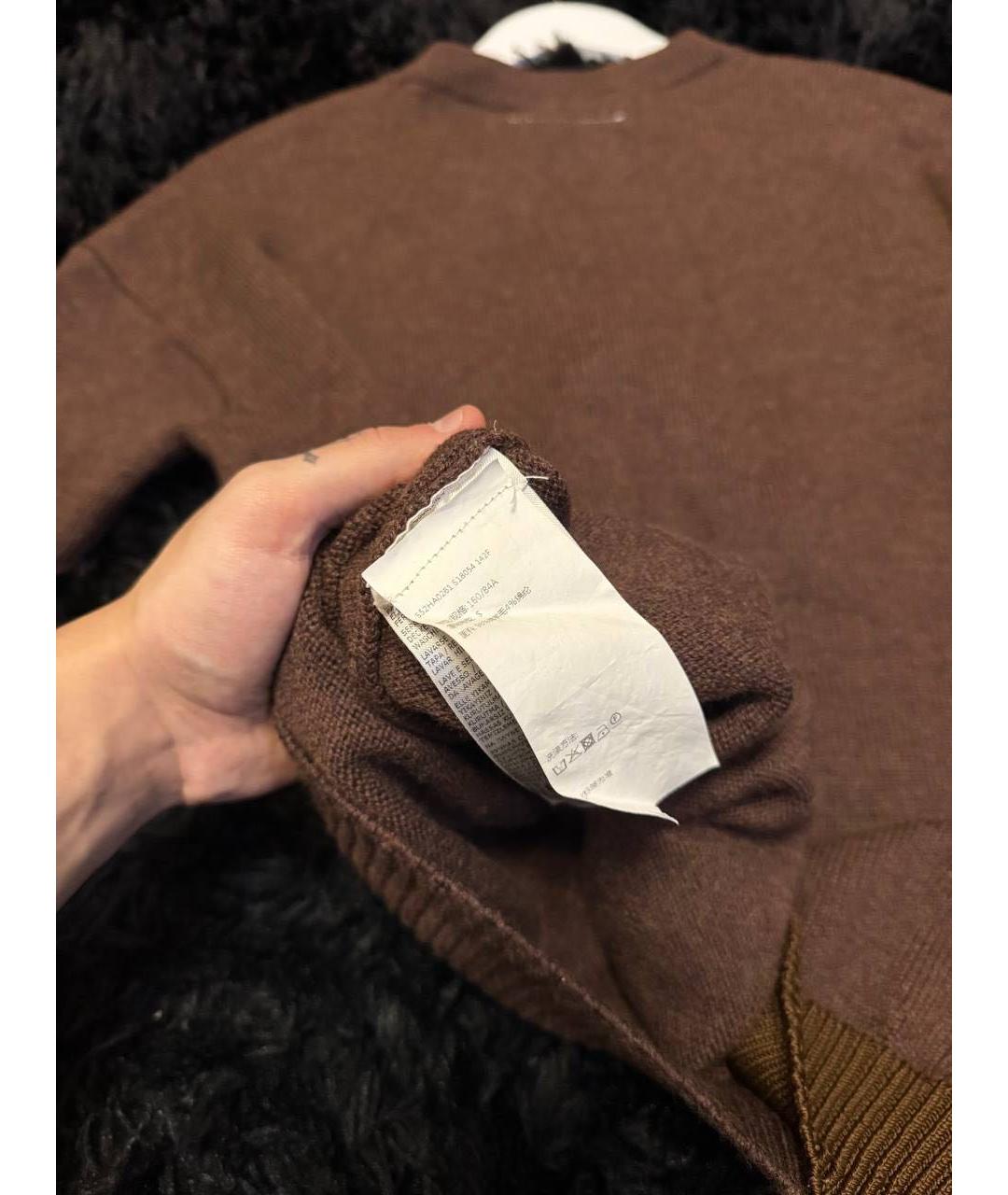 MAISON MARGIELA Коричневая жилетка, фото 5