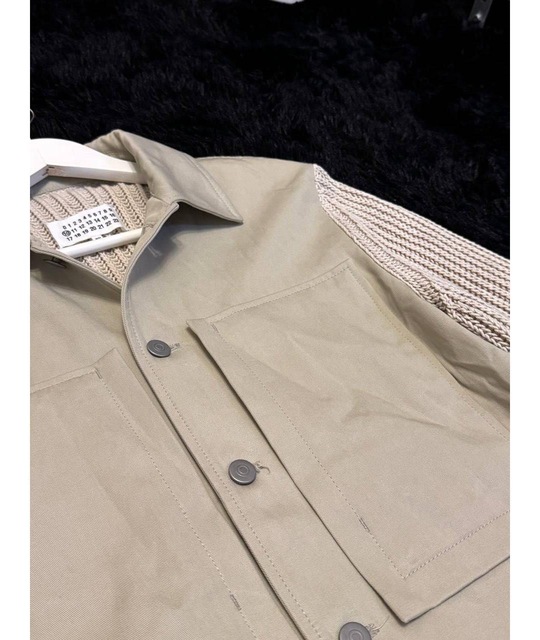 MAISON MARGIELA Бежевая куртка, фото 3