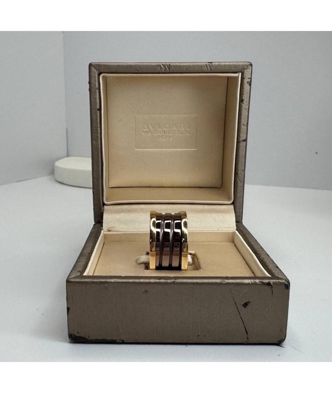 BVLGARI Коричневое кольцо из розового золота, фото 2