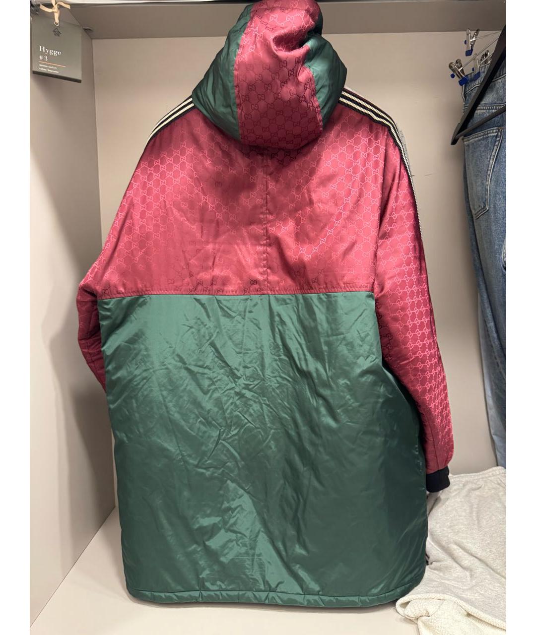 GUCCI Зеленая полиамидовая парка, фото 2