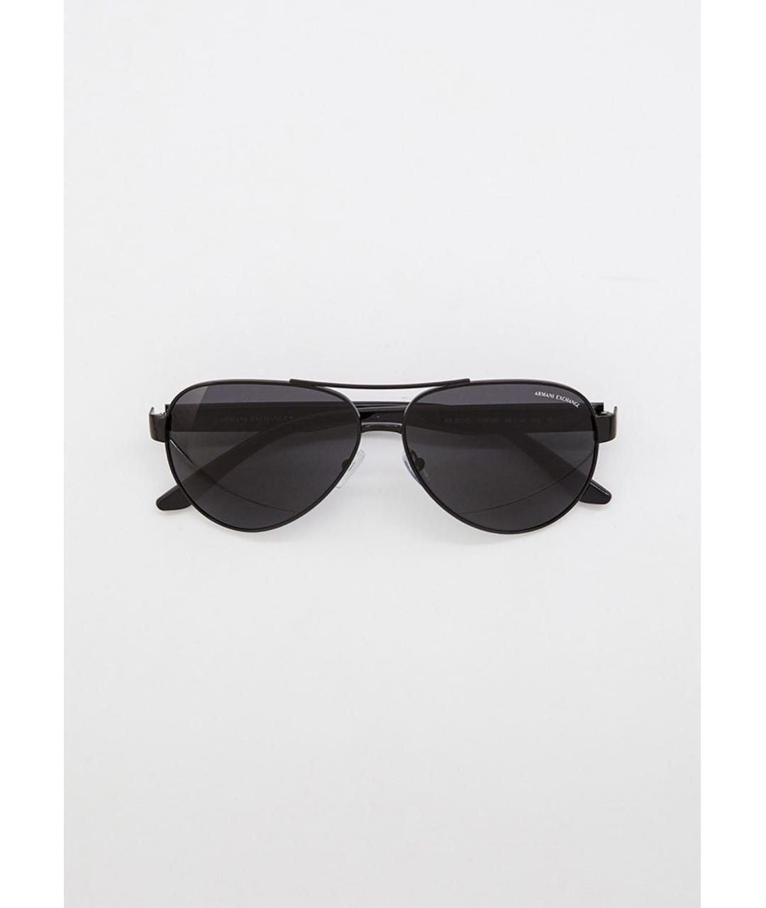 ARMANI EXCHANGE Черные пластиковые солнцезащитные очки, фото 5