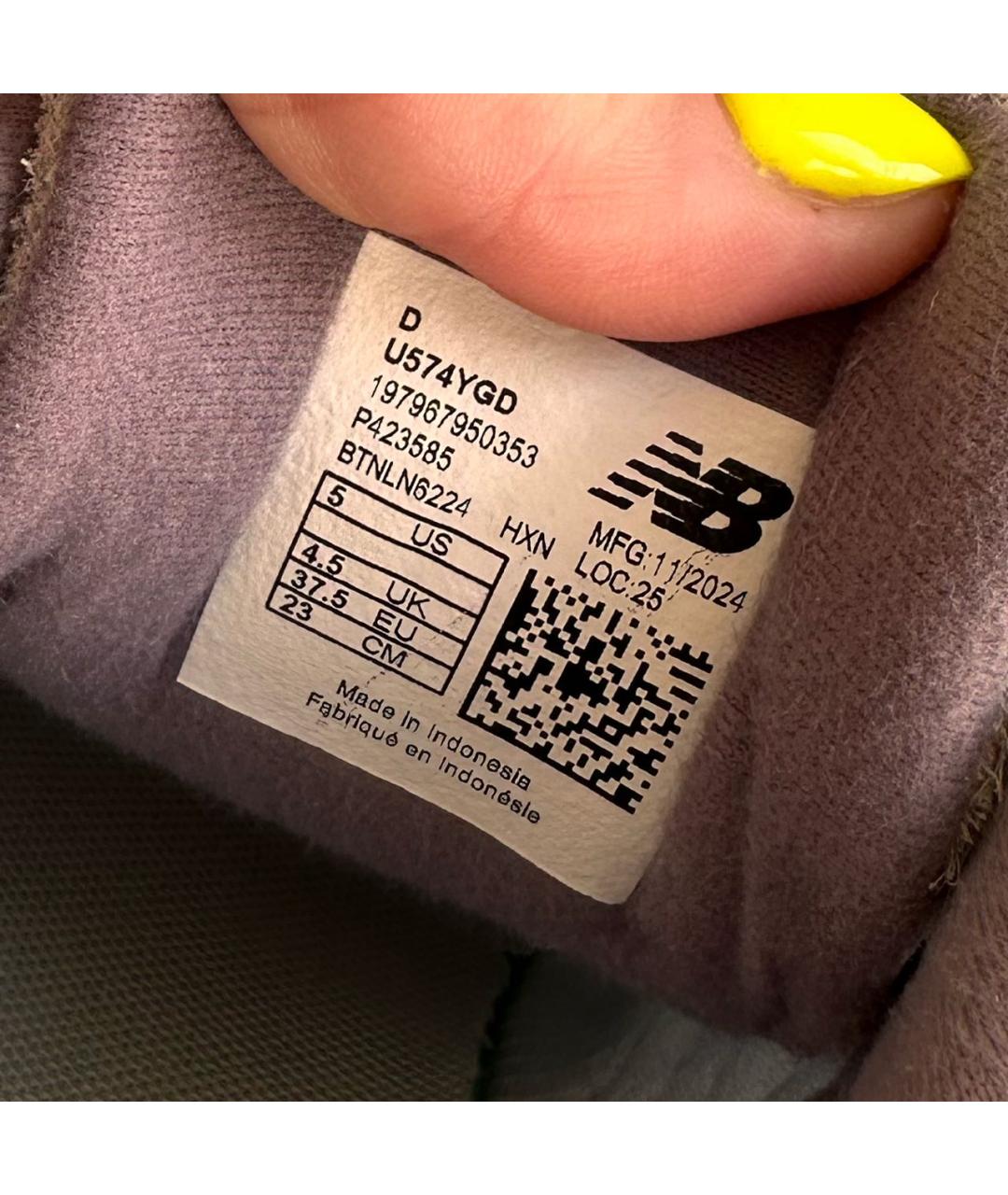 NEW BALANCE Серые замшевые кроссовки, фото 5