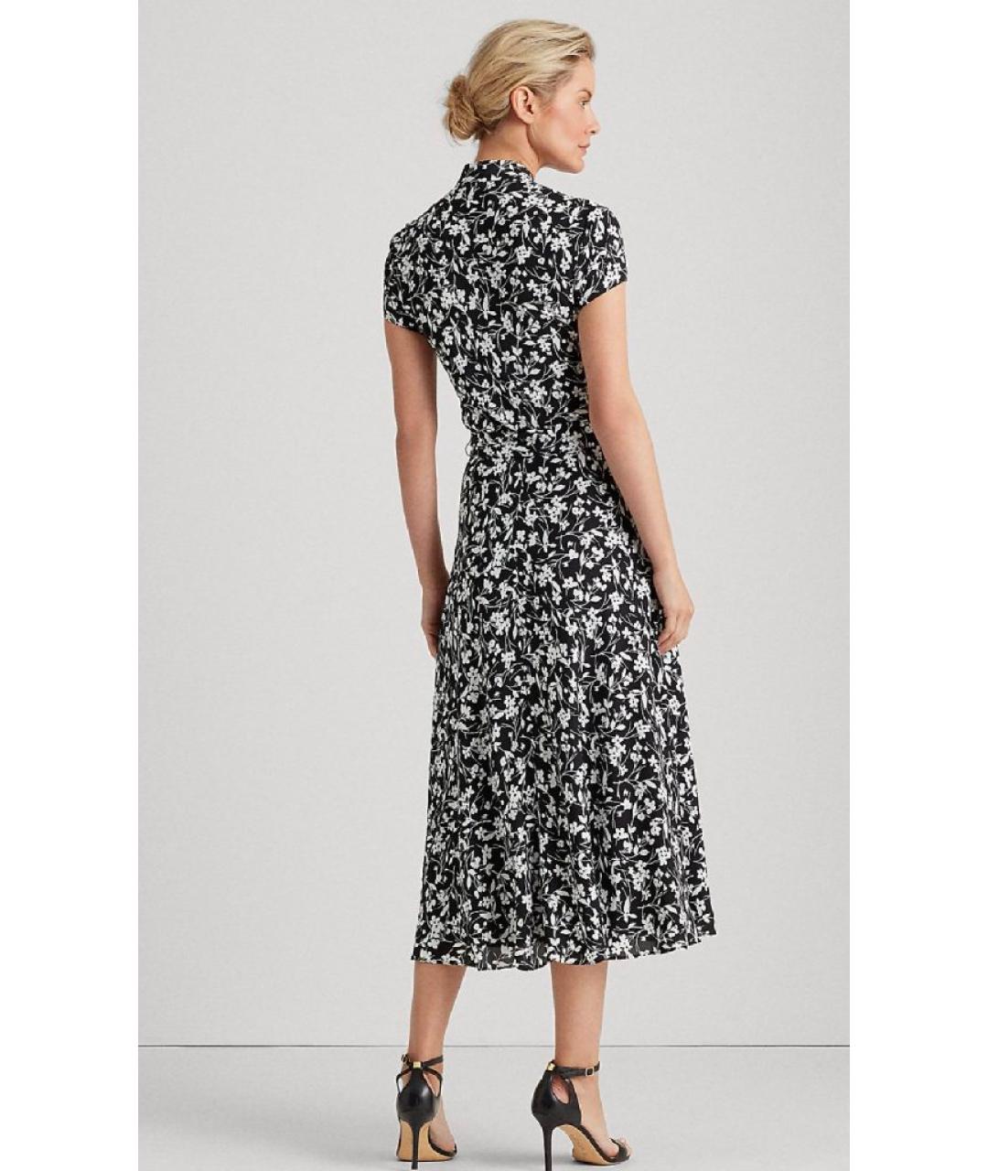 RALPH LAUREN Черное повседневное платье, фото 5