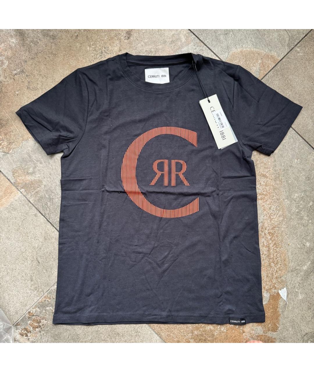 CERRUTI 1881 Мульти хлопковая футболка, фото 4