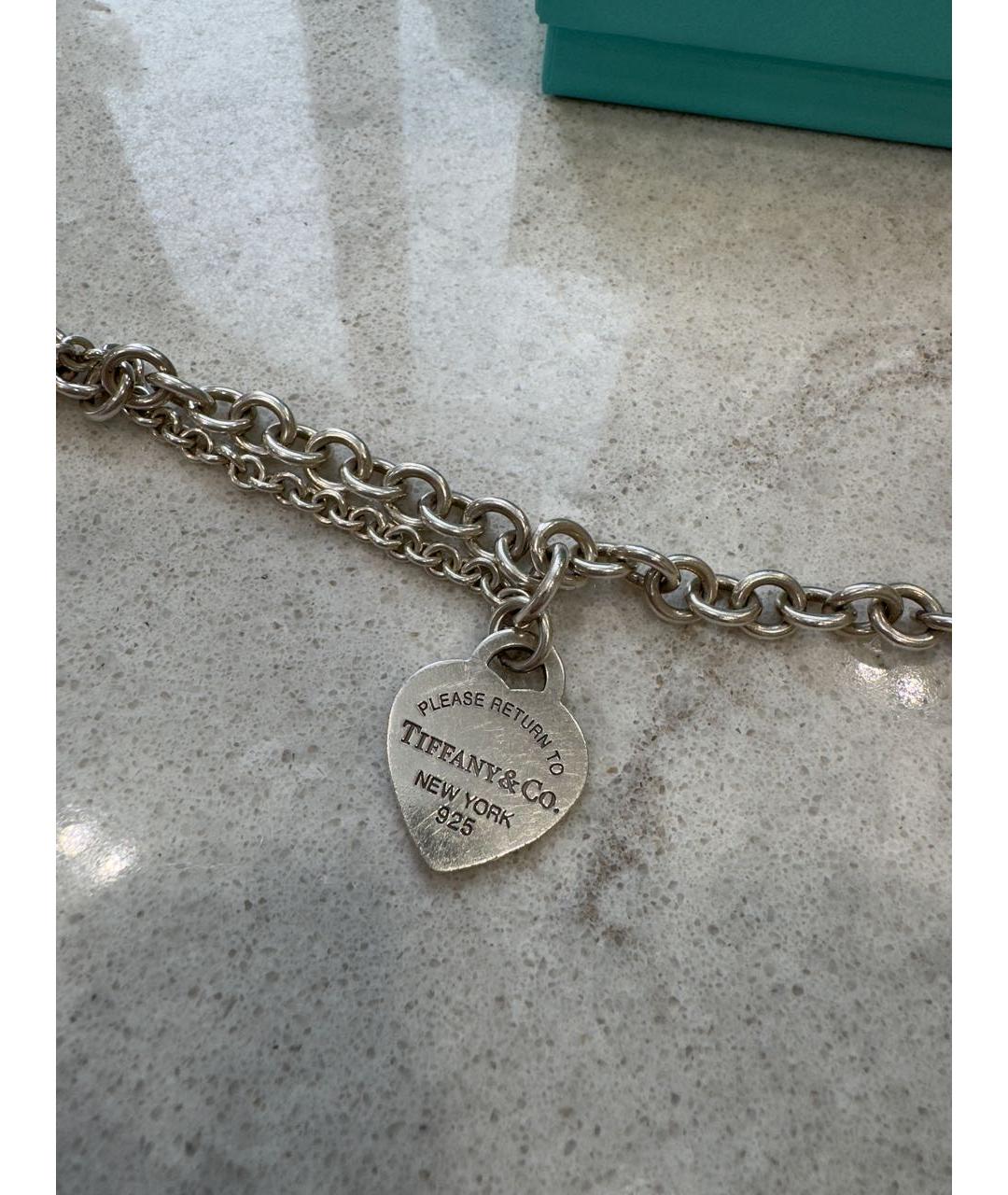 TIFFANY&CO Серебрянный серебряный браслет, фото 3