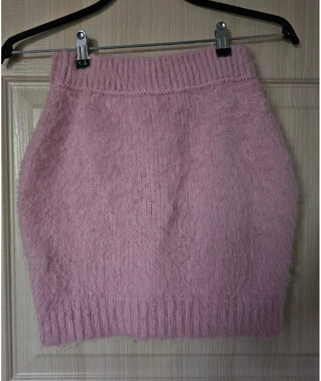 VETEMENTS Розовая юбка миди, фото 2