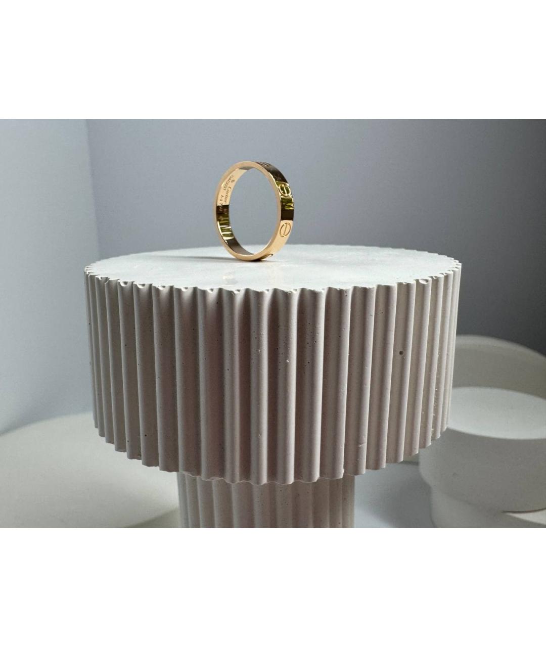 CARTIER Золотое кольцо из розового золота, фото 7