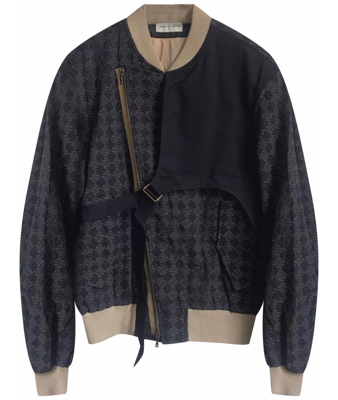 DRIES VAN NOTEN Антрацитовая хлопковая куртка, фото 1
