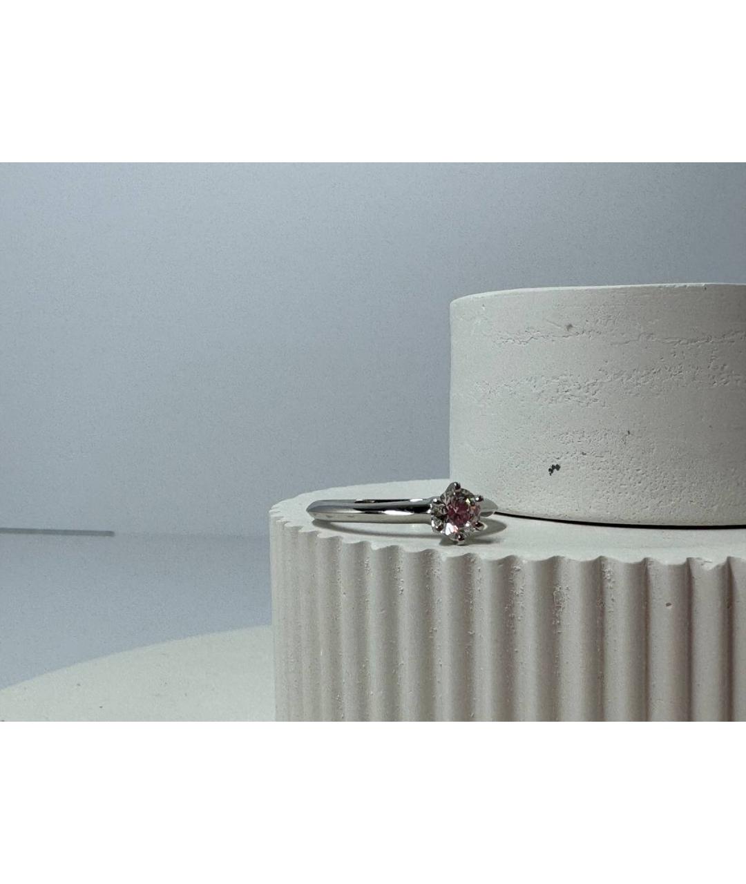 TIFFANY&CO Белое платиновое кольцо, фото 4