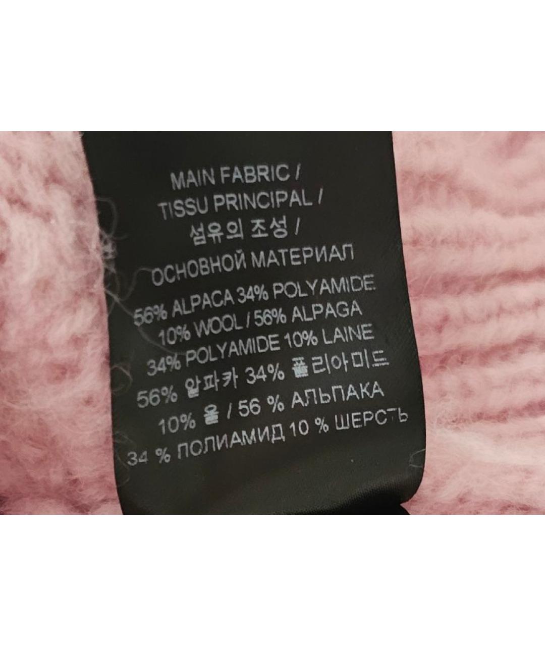 VETEMENTS Розовый джемпер / свитер, фото 4