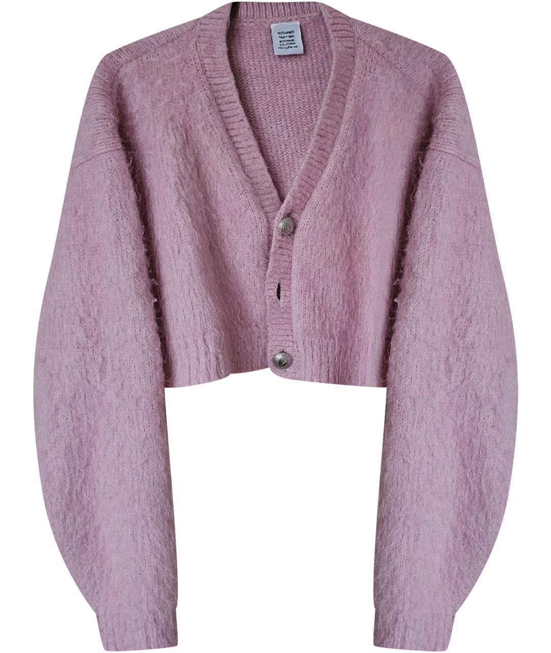 VETEMENTS Розовый джемпер / свитер, фото 1