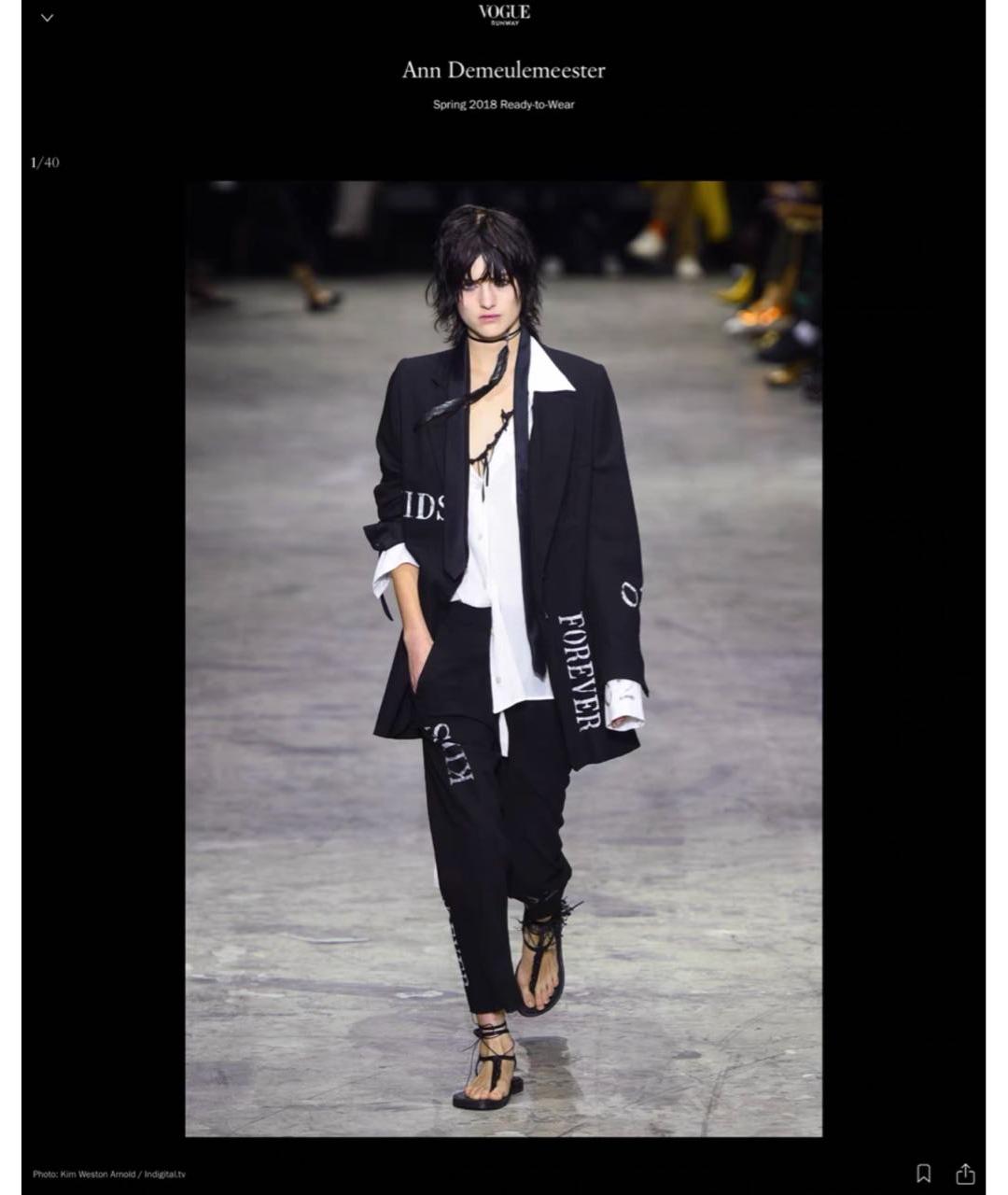 ANN DEMEULEMEESTER Черные вискозные брюки широкие, фото 6