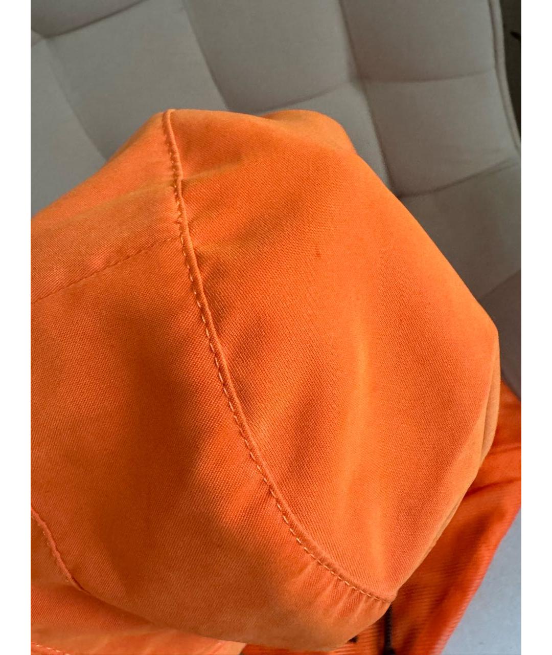 HERMES Оранжевая панама, фото 7