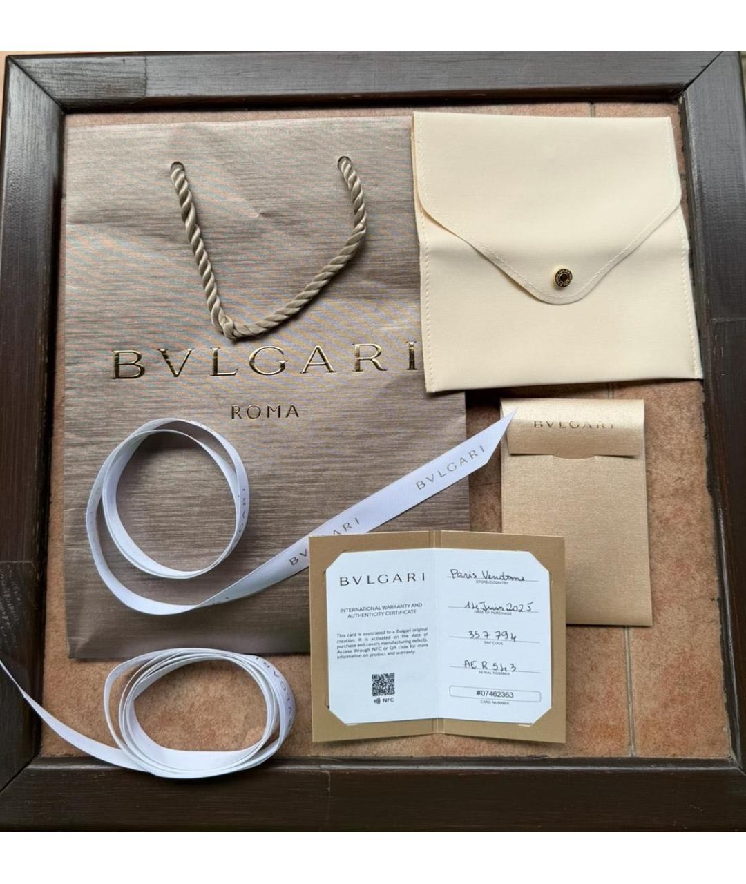 BVLGARI Золотая подвеска из розового золота, фото 7