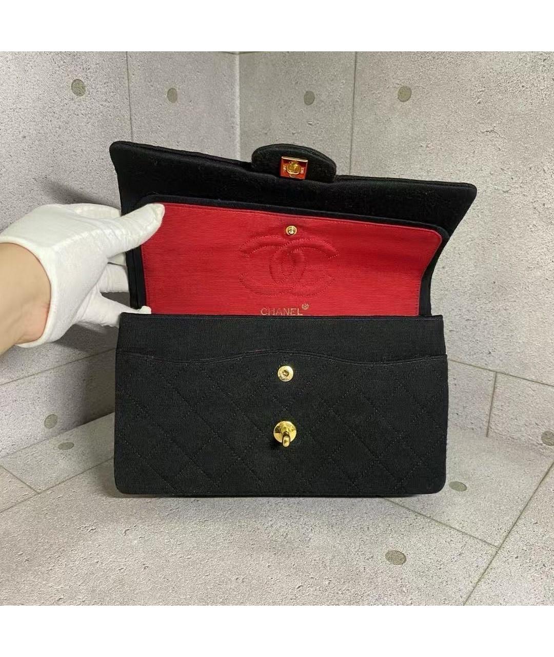 CHANEL Черная сумка через плечо, фото 4