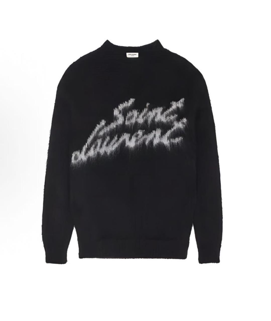 SAINT LAURENT Черный джемпер / свитер, фото 7
