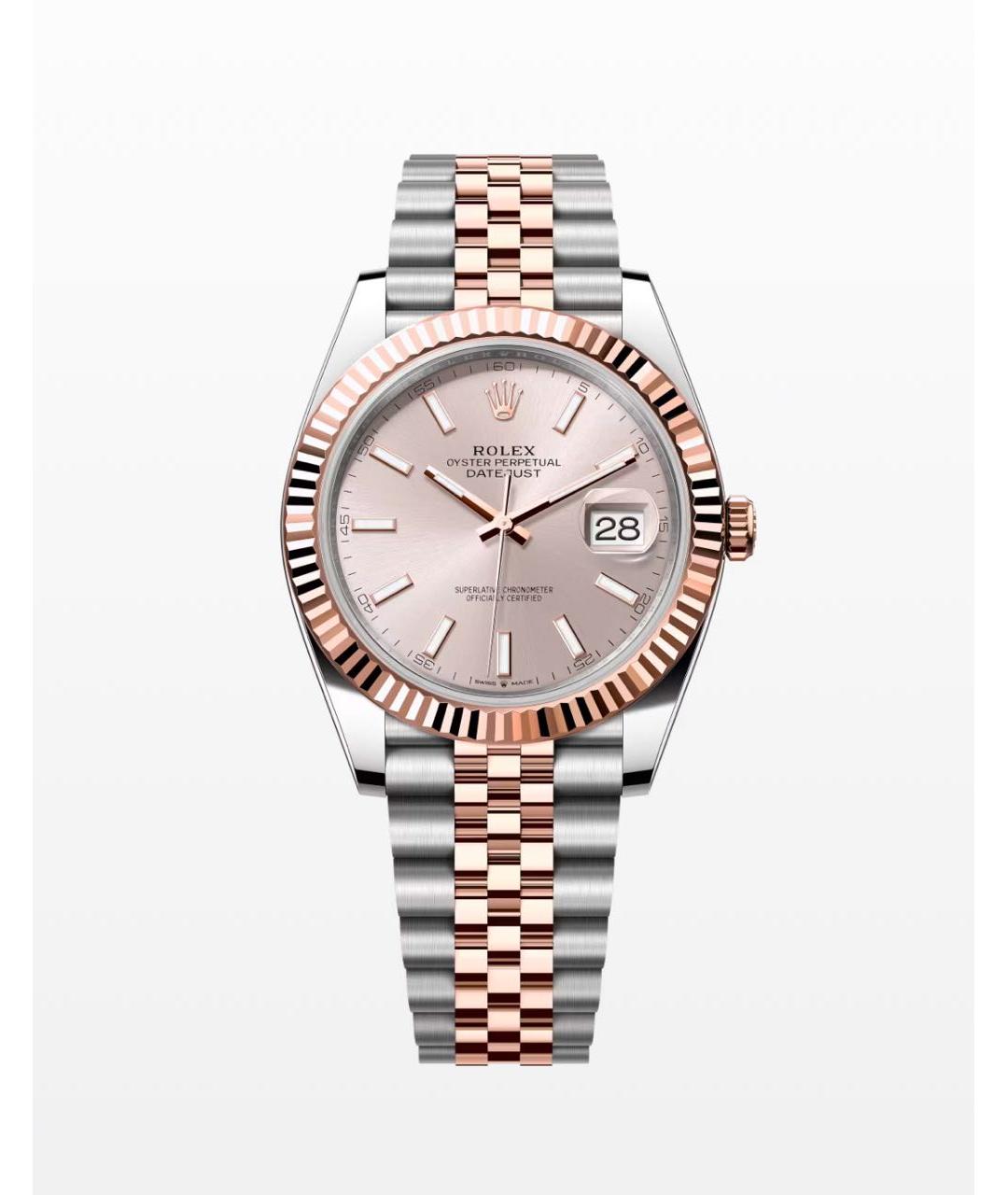 ROLEX Золотые часы из розового золота, фото 3