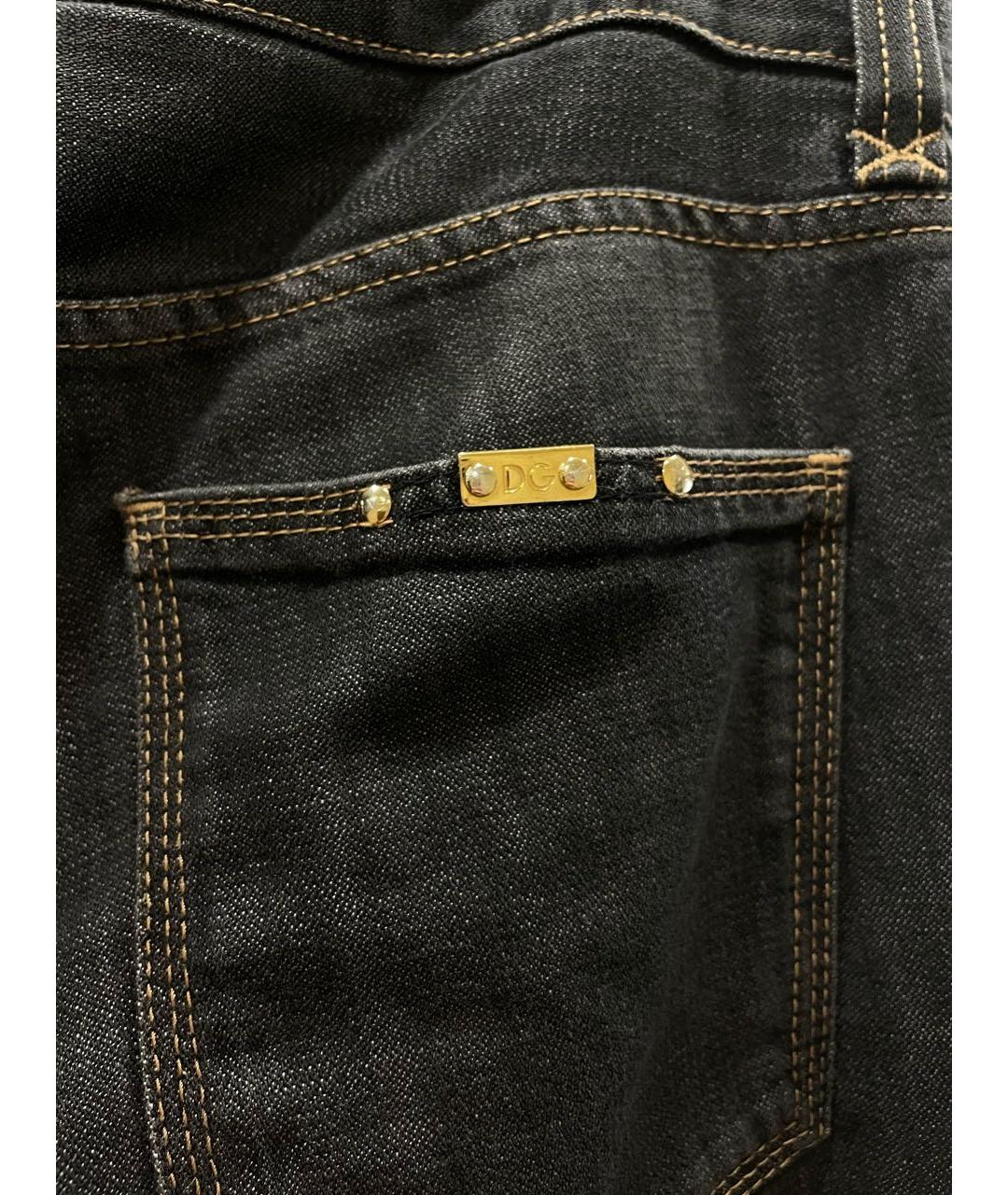 DOLCE&GABBANA Черные джинсы, фото 5