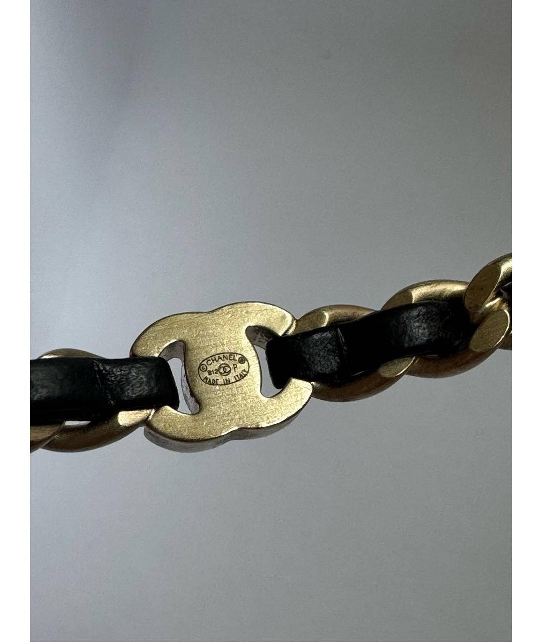 CHANEL Черный браслет, фото 3
