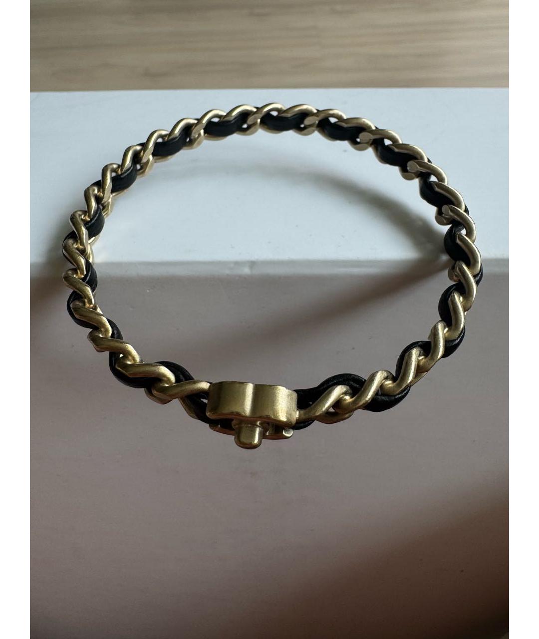 CHANEL Черный браслет, фото 5
