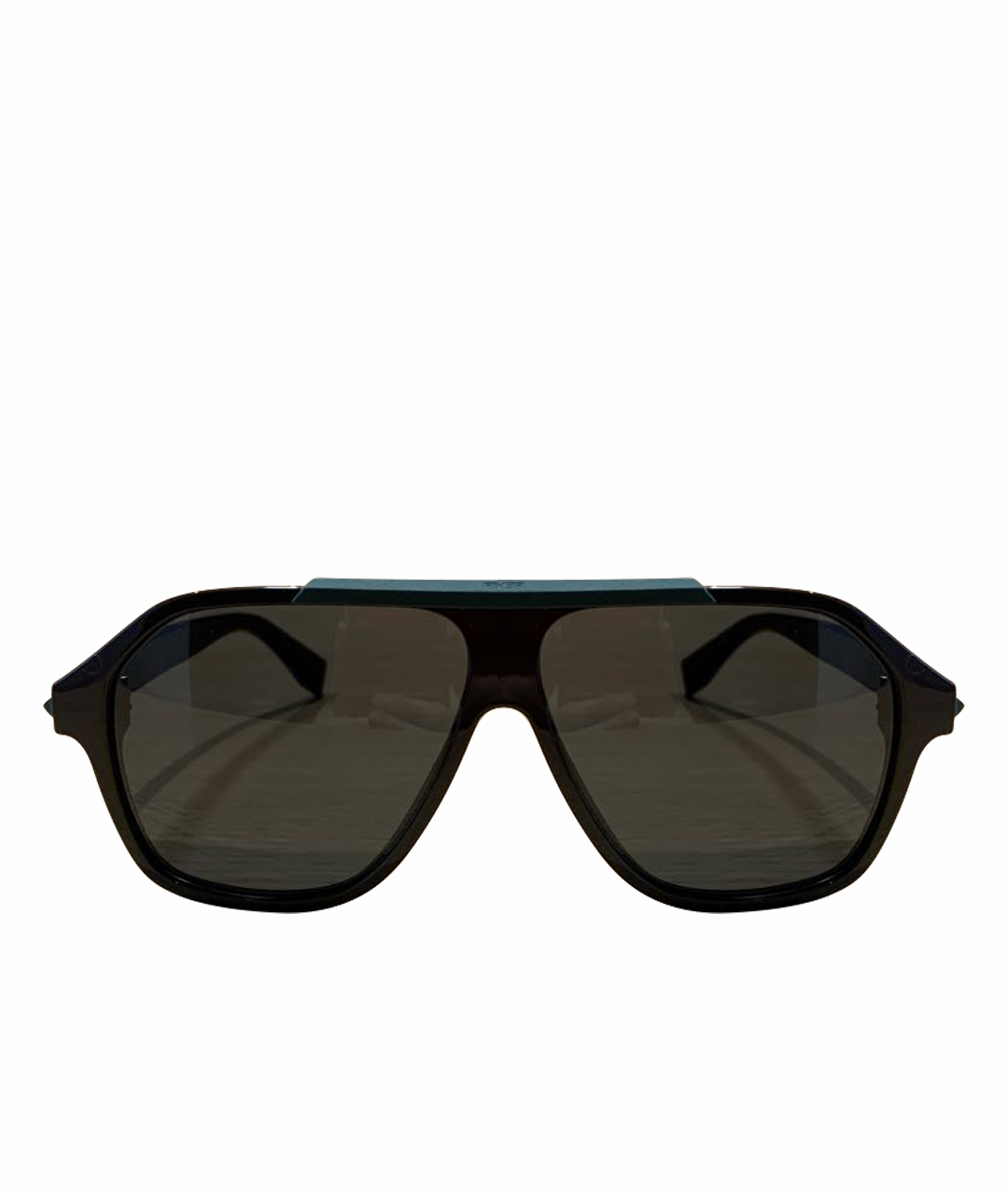 FENDI Коричневые пластиковые солнцезащитные очки, фото 1