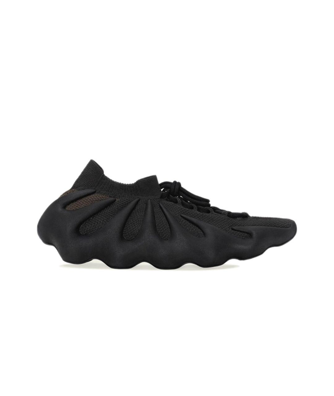 ADIDAS YEEZY Черные кеды, фото 2
