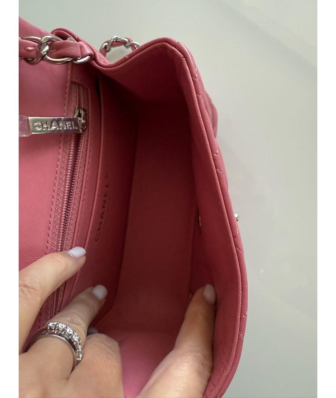 CHANEL Кожаная сумка через плечо, фото 6