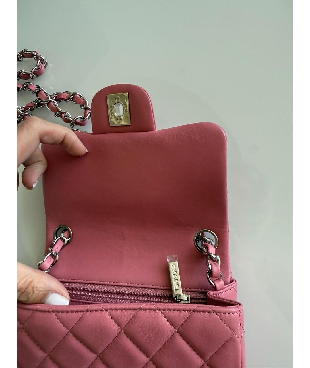 CHANEL Кожаная сумка через плечо, фото 7