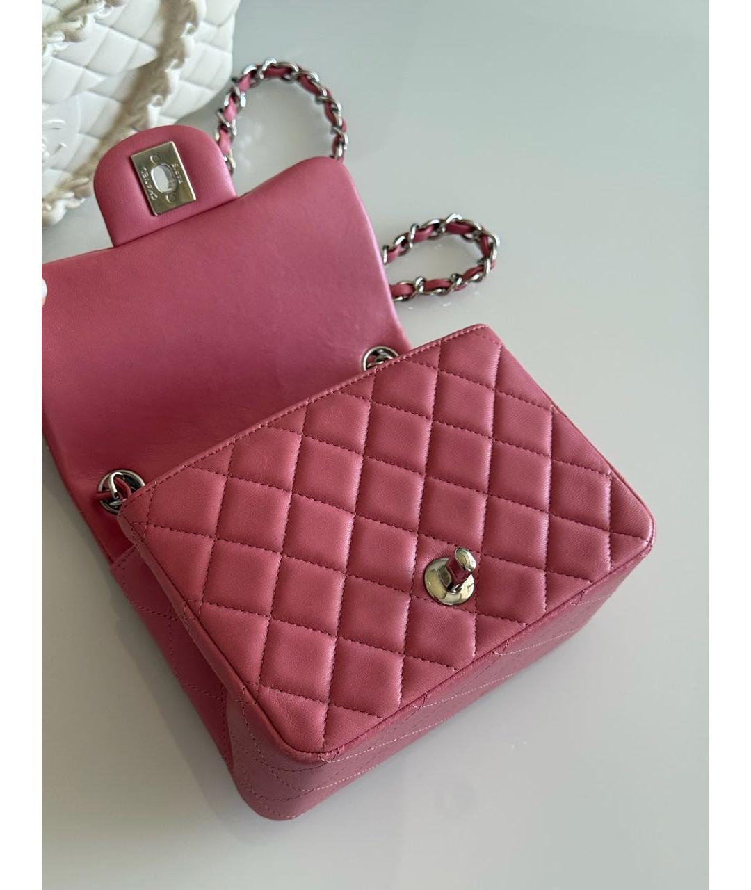 CHANEL Кожаная сумка через плечо, фото 5