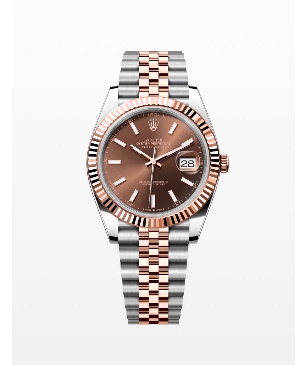 ROLEX Золотые часы из розового золота, фото 3