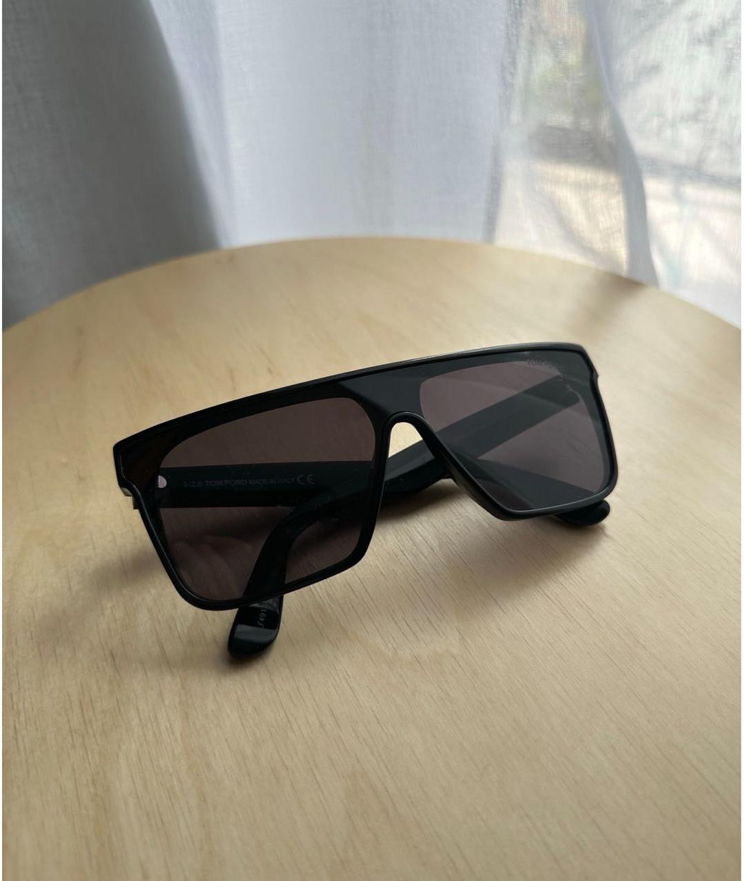 TOM FORD Черные солнцезащитные очки, фото 4