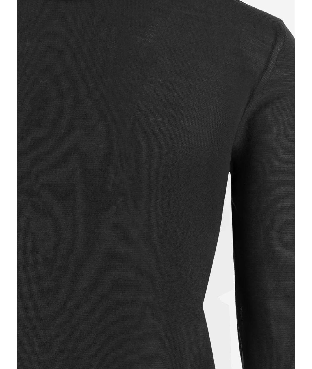 SAINT LAURENT Черный джемпер / свитер, фото 3