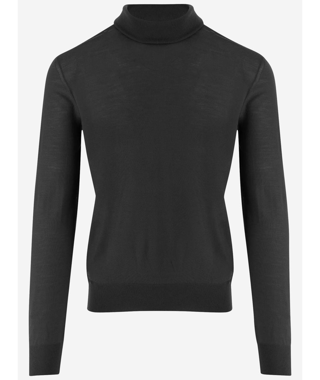 SAINT LAURENT Черный джемпер / свитер, фото 1