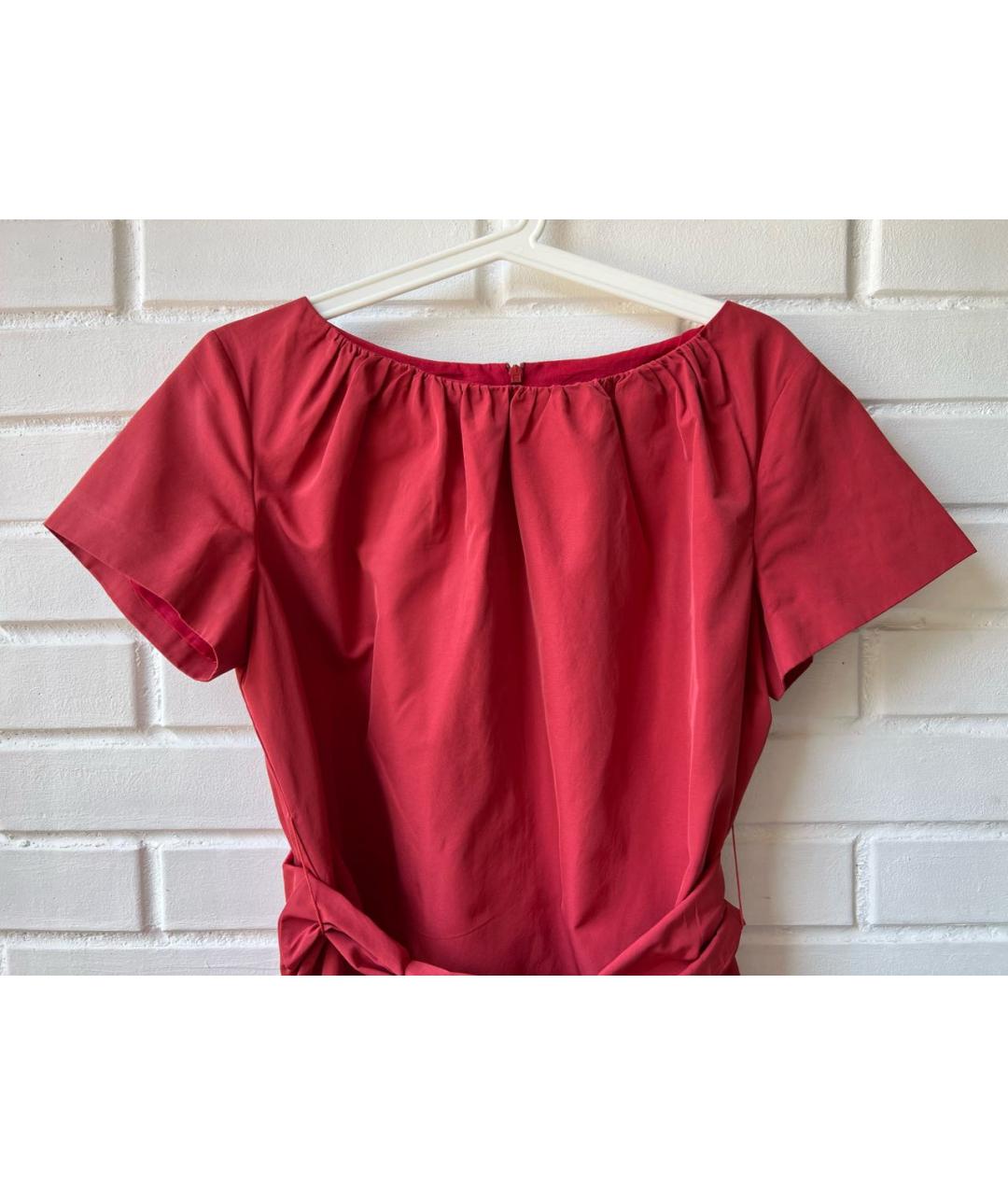 WEEKEND MAX MARA Красная хлопковая блузы, фото 3